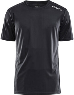 Craft Rush Short Sleeve T-Shirt Heren zwart - L