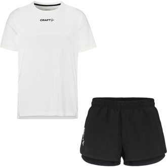 Craft Shirt Short Set Heren wit