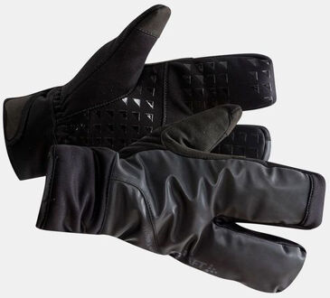 Craft Siberian 2.0 Gespleten Vingers Handschoenen, black Handschoenmaat L