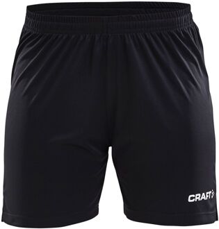 Craft Squad Short Solid dames Sportbroek - Maat XL  - Vrouwen - zwart/wit