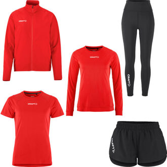 Craft Totaal Set Dames rood