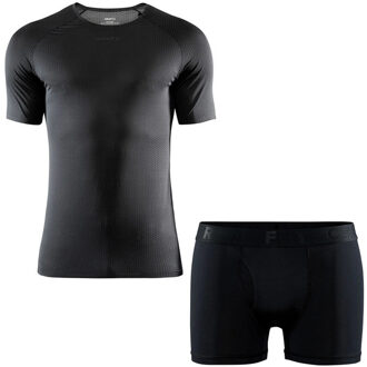 Craft Underwear Nanoweight Set Heren zwart