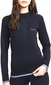 Craft Warm Intensity CN LS Dames Zwart - M