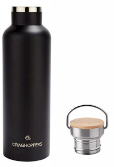 Craghoppers 750ml Waterfles (Zwart) - One Size