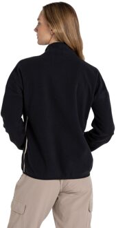 Craghoppers Dames/Dames CO2 Renu Technologie Full Zip Fleecejack (Zwart)