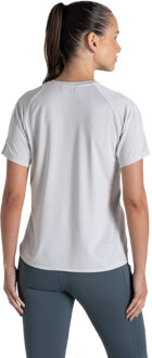 Craghoppers Dames/Dames Ellie T-shirt met korte mouwen (Maangrijs)