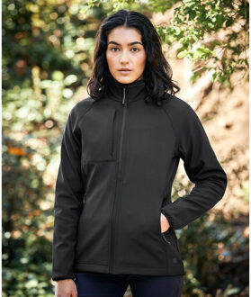 Craghoppers Dames/dames Expert Basecamp Soft Shell Jas (Zwart) - EU 40 / UK 12