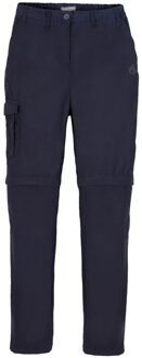 Craghoppers Dames/Dames Expert Kiwi Convertible Broek (Donkere marine) Navy - EU 46 Kort / UK 18 Kort