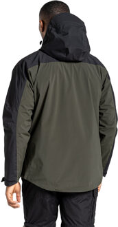 Craghoppers Expert Active Jas voor heren (Donker ceder groen/zwart) Donkergroen