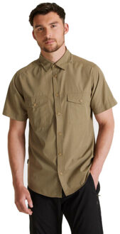 Craghoppers Expert kiwi overhemd met korte mouwen voor heren Taupe - XXXL
