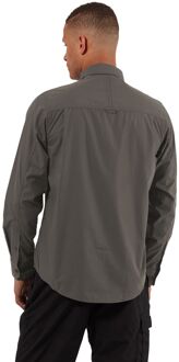 Craghoppers Expert Kiwi overhemd met lange mouwen voor heren (Koolstofgrijs) - 2XL