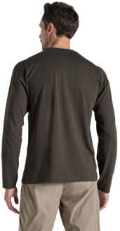 Craghoppers Heren abel nosilife t-shirt met lange mouwen - maat XXL / XXXL Groen