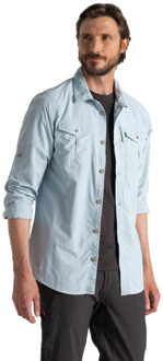 Craghoppers Heren adventure iii nosilife shirt met lange mouwen - maat XL Blauw
