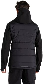 Craghoppers Heren Castleford Hybride Jas (Zwart/Koolstof Grijs) - maat XL