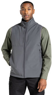 Craghoppers Heren expert basecamp softshell gilet - maat XS Grijs