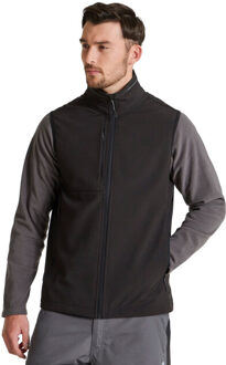 Craghoppers Heren expert basecamp softshell gilet Zwart