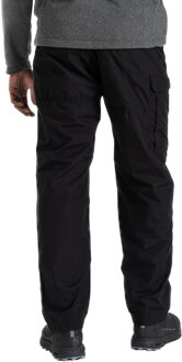 Craghoppers Heren Kiwi gevoerde broek (Zwart)