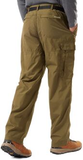 Craghoppers Heren Kiwi klassieke broek (Donker mos) - maat Bruin/groen