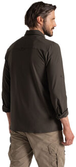 Craghoppers Heren nosilife shirt met lange mouwen - maat M Groen