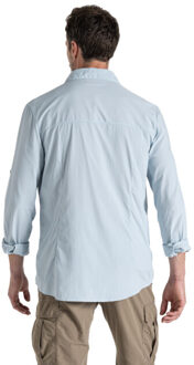 Craghoppers Heren nuoro ii nosilife overhemd Blauw - XL