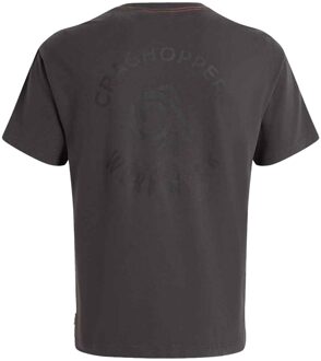 Craghoppers Heren Wakefield Pocket T-shirt (Koolstofgrijs) - maat M