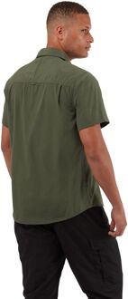 Craghoppers Herenhemd Kiwi met korte mouwen (Cederhout Groen) - L