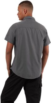 Craghoppers Herenhemd Kiwi met korte mouwen (Omberblauw) - L