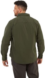 Craghoppers Herenhemd Kiwi met lange mouwen (Cederhout Groen)
