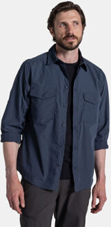 Craghoppers Kiwi II LS Shirt Blauw - M