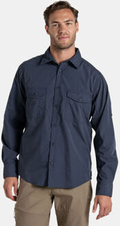 Craghoppers Kiwi Long Sleeved Shirt Blauw