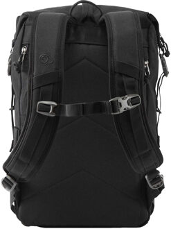 Craghoppers Kiwi Roltop 16L Rugzak (Zwart) - One Size