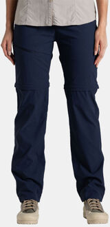 Craghoppers NosiLife Pro Convertible III Afritsbroek Dames Blauw - 16 Regular