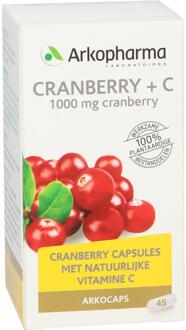 Cranberry + C - 45 Capsules - Vitaminen