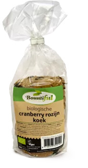 Cranberry Rozijnkoek Bio (250g)