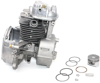 Crankcase Set Cover- Cylinder Head Cover Fan Ring Set Piston Piston for Honda GX35 GX35NTHHT35S UMC435A PN 10100-Z3F-405