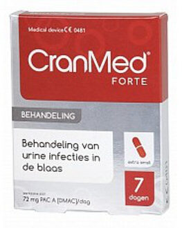 Cranmed Lucovitaal - Cranmed Forte - Blaastontsteking behandeling - 14 Stuks - medisch hulpmiddel