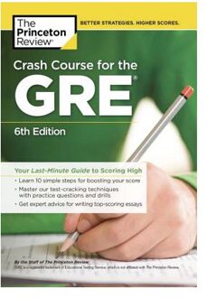 Crash Course for the GRE, 6th Edition
