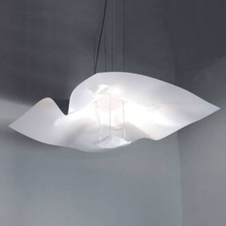 Crash LED hanglamp wit