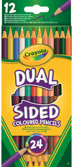 Crayola duo-kleurpotloden 12 stuks Multikleur