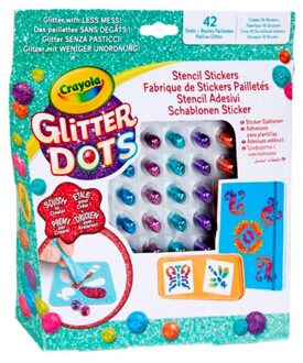 Crayola Glitter Dots -  Stickers Set