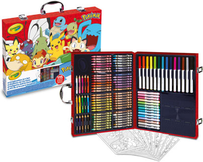 Crayola Pokémon-kunstenaarskoffer Tekenen