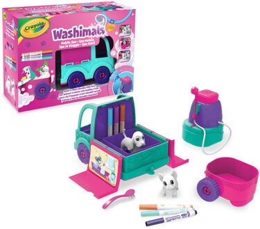 Crayola Spaspeelgoedauto Washimals