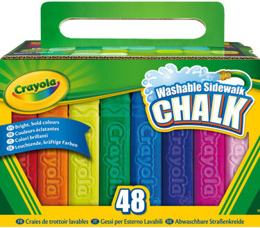 Crayola Stoepkrijt Crayola assorti 48 stuks