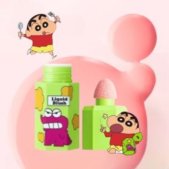 Crayon Shin-chan Liquid Blush Limited Edition - 6 Colors #603 Fig Jam Tart - 5ml