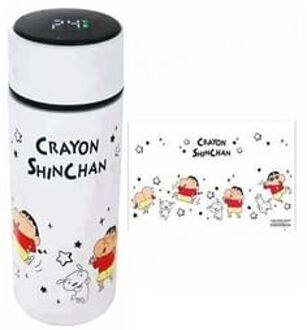 Crayon Shin-Chan Temperature Stainless Steel Water Bottle 250ml WHITE