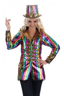 Crazy Cabaretier Jasje Rainbow Multikleur Multikleur - Print