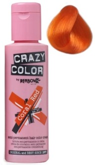 Crazy Color Coral red 100ml - Haarverf