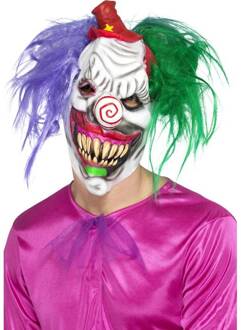 Crazy color killer clown masker