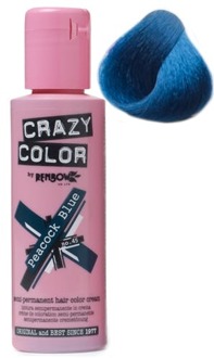 Crazy Color Peacock Blue 100ml - Haarverf