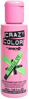 Crazy Color Semi permanente haarverf Toxic UV Groen
